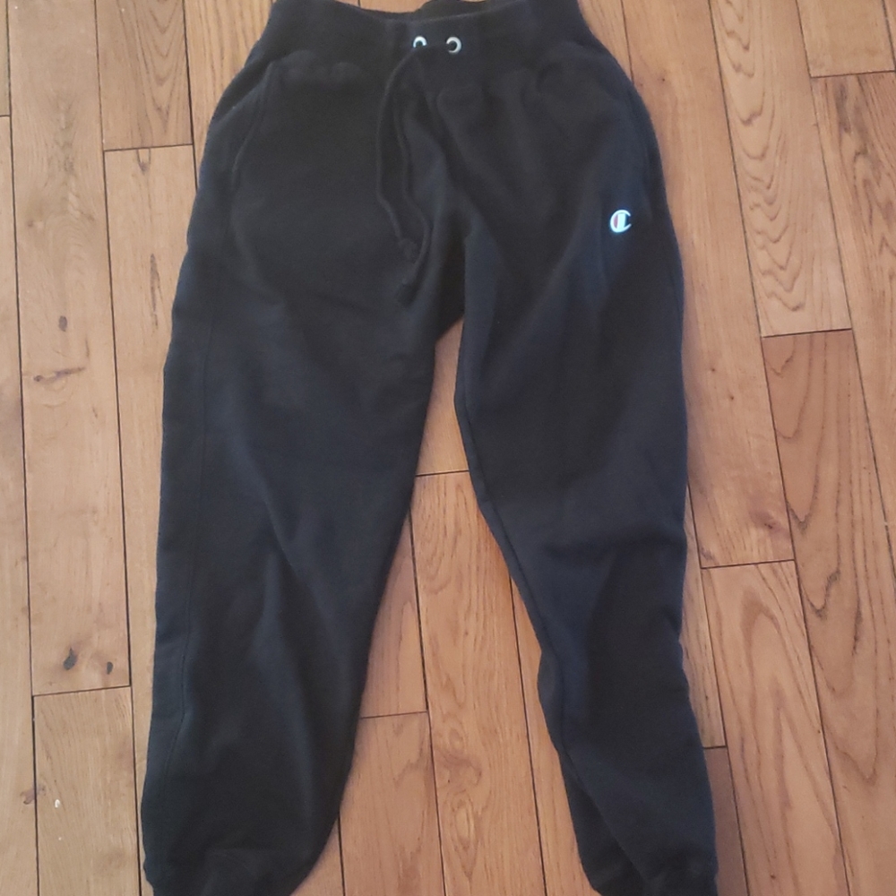 Black Champion Joggers